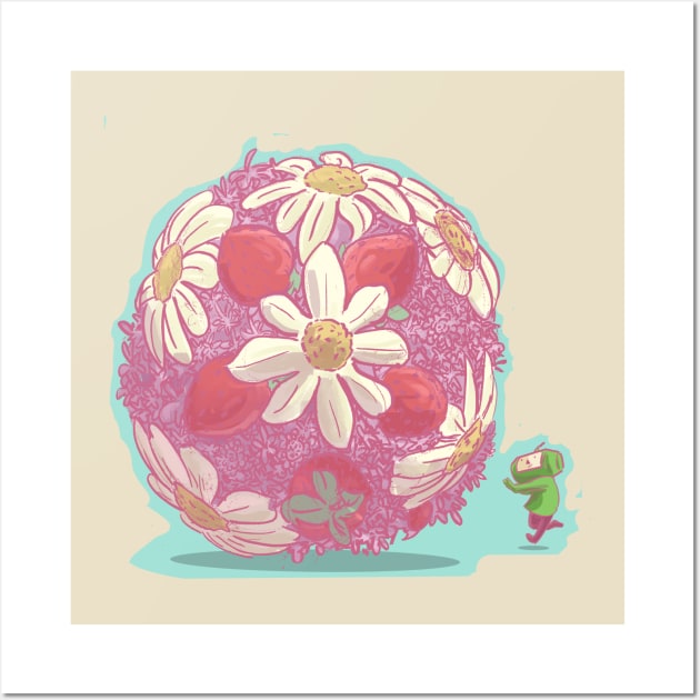 katamari Wall Art by inkpocket